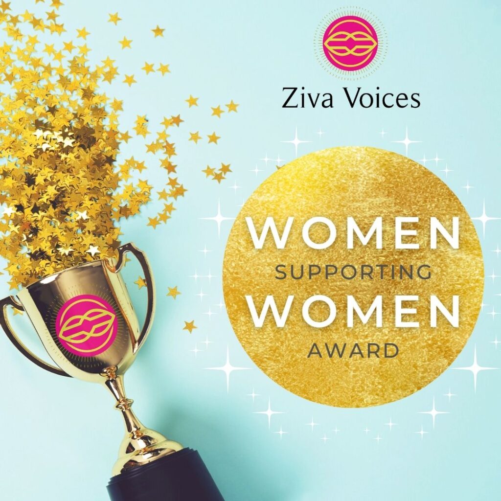 Ziva Voices Women Supporting Women Award